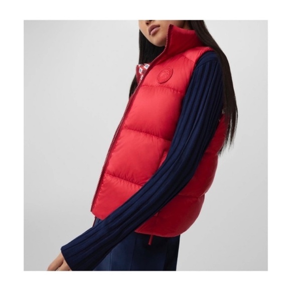 Reformation X Canada Goose reversible vest NEW - Picture 2 of 11